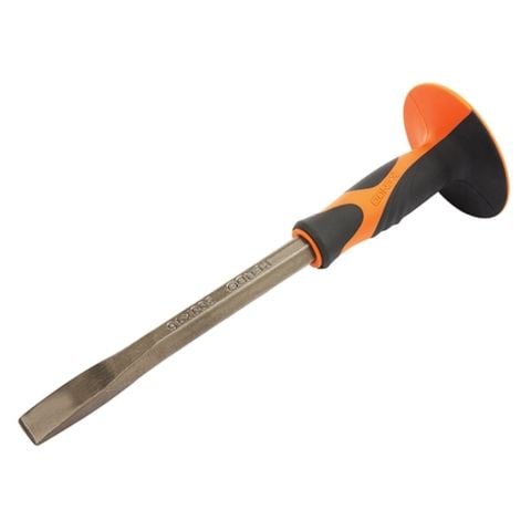 Đục nguội loại dẹp kích thước 16*300mm Kendo-26502 Được làm từ thép carbon cao cấp, được rèn và xử lý nhiệt