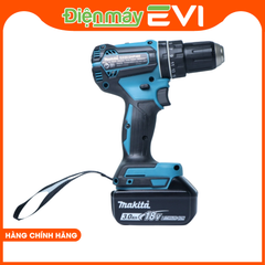 Máy khoan pin cầm tay Makita DHP485SFE Động cơ mạnh mẽ giúp khoan và vặn vít nhanh chóng và hiệu quả hơn