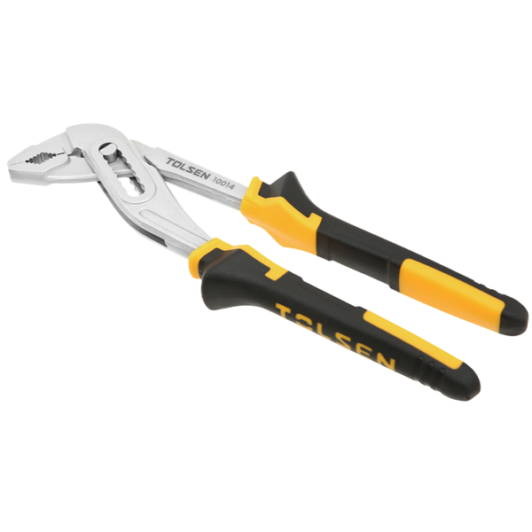 Kìm mỏ quạ Tolsen 10014 dài 250 mm. Chất liệu thép Crv Mạ niken giúp kìm có khả năng chống gỉ sét