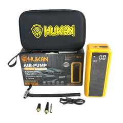 Máy bơm hơi đa năng Hukan HK-AP0060KID điện áp 1-5A chân sạc type -C Bơm oto, xe máy, xe đạp, đèn pin, sạc dự phòng điện thoại