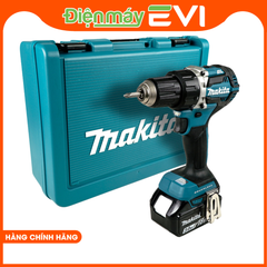 Máy khoan pin cầm tay Makita DDF484RFE Tích hợp 2 pin dung lượng cao 3.0AH và bộ sạc nhanh giúp sạc đầy nhanh chóng và sử dụng lâu dài