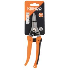 Kéo làm vườn bằng thép không gỉ kích thước 7.5 inch 190mm Kendo-30751