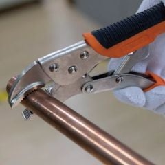 Kìm bấm hàm cong cán bọc nhựa 10 inch 250mm Kendo-11603