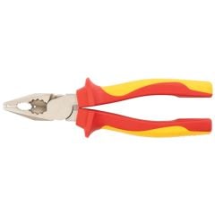 Kìm cách điện 1000V VDE bằng thép Cr-V kích thước 200mm Kendo-11003