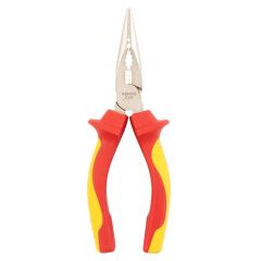 Kìm nhọn cách điện 1000V VDE bằng thép Cr-V kích thước 180mm Kendo-11032