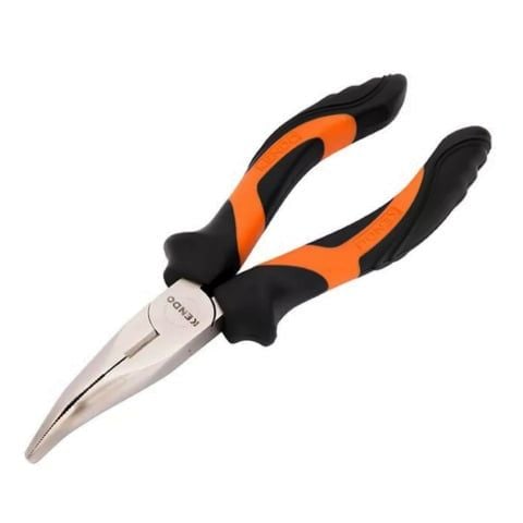 Kìm nhọn mỏ cong 8 inch 160mm Kendo-10402