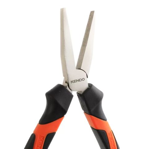 Kìm nhọn mũi dẹt 6 inch 160mm Kendo-10501