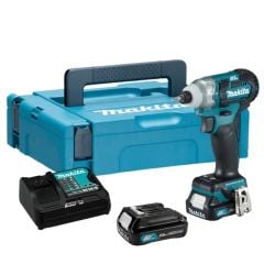 Máy bắn vít chuyên vít pin Makita TD111DSAJ có thể điều chỉnh tốc độ vặn vít. Đi kèm với 2Pin (2.0Ah) và sạc