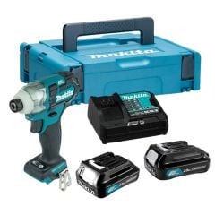 Máy bắn vít chuyên vít pin Makita TD111DSAJ có thể điều chỉnh tốc độ vặn vít. Đi kèm với 2Pin (2.0Ah) và sạc