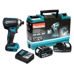 Máy bắn vít chuyên vít pin Makita DTD153RFE  trang bị tốc độ đập tối đa 3800 lần/phút