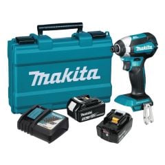 Máy bắn vít chuyên vít pin Makita DTD153RTE lực siết cực đại 170Nm, giúp vặn các ốc máy dễ dàng