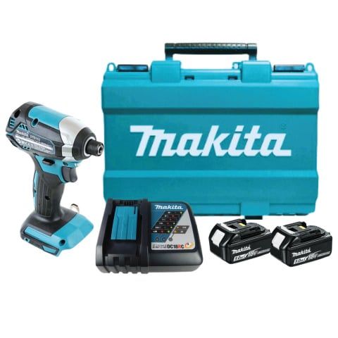 Máy bắn vít chuyên vít pin Makita DTD153RTE lực siết cực đại 170Nm, giúp vặn các ốc máy dễ dàng