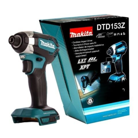 Máy bắn vít chuyên vít pin Makita DTD153Z khả năng vặn ốc mạnh mẽ lên đến 175Nm