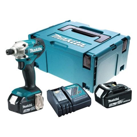 Máy vặn vít dùng pin Makita DTD156SFE thiết kế vừa vặn, chống trượt và chống rung