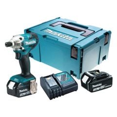 Máy vặn vít dùng pin Makita DTD156SFE thiết kế vừa vặn, chống trượt và chống rung