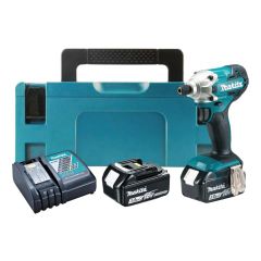 Máy vặn vít dùng pin Makita DTD156SFE thiết kế vừa vặn, chống trượt và chống rung