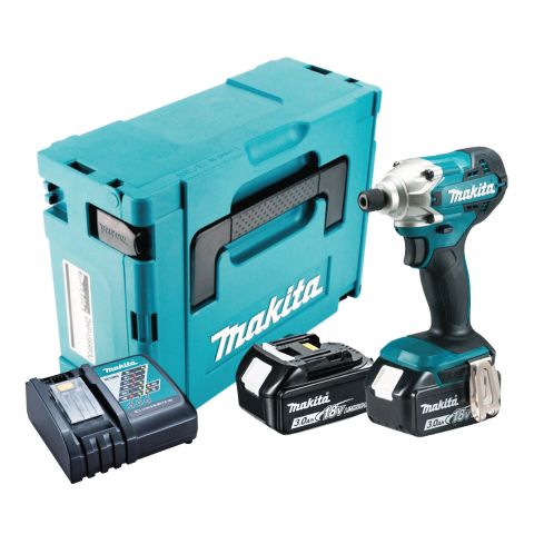 Máy vặn vít dùng pin Makita DTD156SFE thiết kế vừa vặn, chống trượt và chống rung