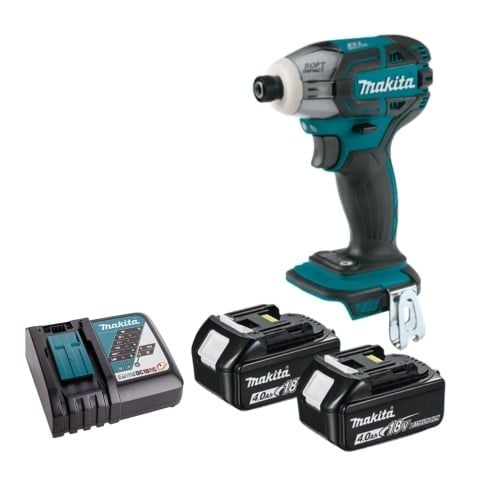 Máy bắn vít xung dầu dùng pin Makita DTS141RME tốc độ đập lên đến 2700 lần/phút