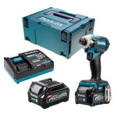 Máy bắn vít chuyên vít dùng pin Makita TD001GM201 lực siết tối đa 220Nm. 2Pin (4Ah) Sạc nhanh