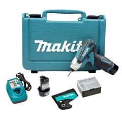 Máy bắn vít chuyên vít pin Makita TD090DWE lực vặn tối đa 90Nm, giúp vặn chặt các ốc máy, ốc tiêu chuẩn... hiệu quả