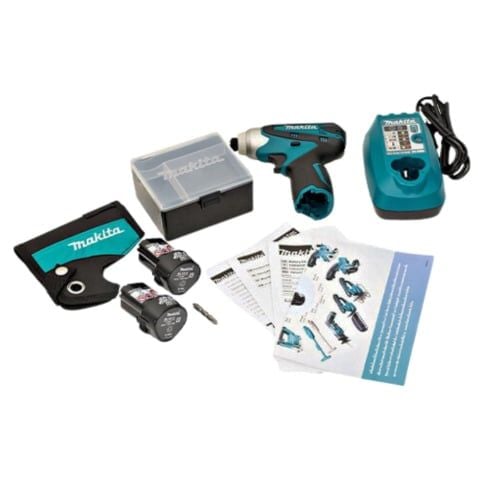 Máy bắn vít chuyên vít pin Makita TD090DWE lực vặn tối đa 90Nm, giúp vặn chặt các ốc máy, ốc tiêu chuẩn... hiệu quả