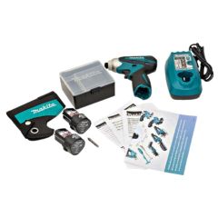 Máy bắn vít chuyên vít pin Makita TD090DWE lực vặn tối đa 90Nm, giúp vặn chặt các ốc máy, ốc tiêu chuẩn... hiệu quả