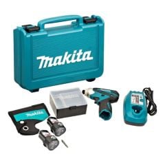 Máy bắn vít chuyên vít pin Makita TD090DWE lực vặn tối đa 90Nm, giúp vặn chặt các ốc máy, ốc tiêu chuẩn... hiệu quả