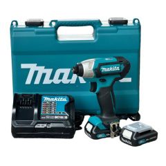 Máy chuyên vít bắn vít pin Makita TD110DSYE lực siết lớn 110Nm, đảm bảo vặn được các loại vít khác nhau