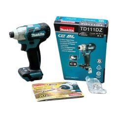 Máy bắn vít chuyên vít pin Makita TD111DZ công suất mạnh mẽ giúp vặn và lắp đặt ốc vít nhanh chóng