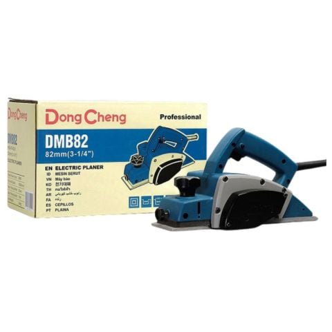 Máy bào gỗ Dongcheng DMB82 Công suất mạnh mẽ 500W và tốc độ không tải 16.000 vòng/phút