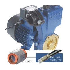 Máy bơm đẩy cao Panasonic GP-250JXK-SV5 Trang bị bảo vệ quá nhiệt (130°C), tăng cường khả năng chống cháy và bảo vệ động cơ (Không có phích cắm)