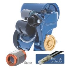 Máy bơm tăng áp Panasonic A-130JAK Lõi mô tơ chống ăn mòn, và tự động ngắt điện khi động cơ quá cao.