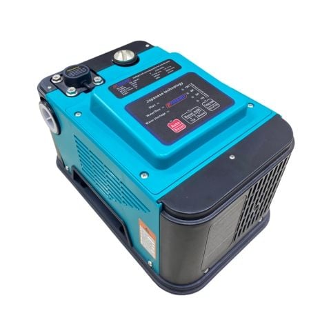 Máy bơm tăng áp thông minh Rymaru RY-500(A) Công suất 500W, cột áp 35m. Lưu lượng 2m³/h, đường kính hút - xả 25mm.