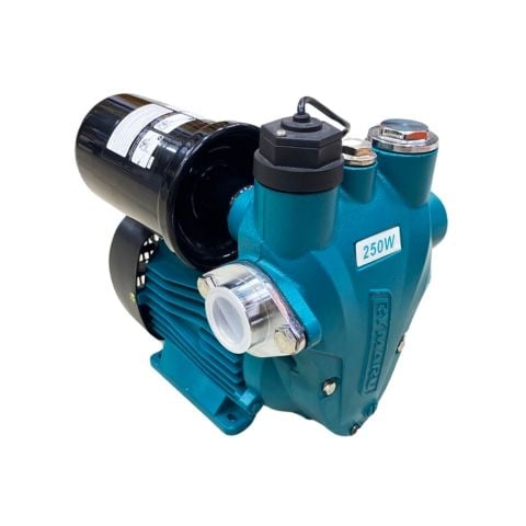 Máy bơm tăng áp thông minh Rymaru RY250F Công suất 250W. Lưu lượng nước 2m³/h. Độ hút sâu 9m