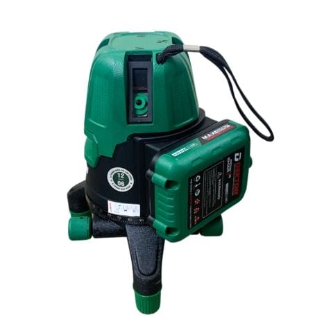 Máy cân bằng laser Dekton DK-LS0505 Trang bị 5 tia laser, bao gồm 4 tia ngang và 1 tia dọc