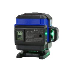 Máy cân bằng laser King Blue KB-12XS Trang bị công nghệ chống thấm nước và chống bụi. Máy có 12 tia xanh siêu sáng.