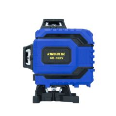 Máy cân bằng laser King Blue KB-16XV Hoạt động bền bỉ liên tục từ 5h-6.5h khi mở 16 tia max sáng.