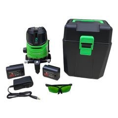 Máy cân bằng laser Yamasu YMS-122 Trang bị 5 tia xanh, phím điều khiển cảm ứng
