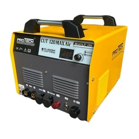 Máy cắt plasma Protech CUT 80Max Air sử dụng nguồn khí nén từ bên trong hoặc bên ngoài và tích hợp chế độ hàn que