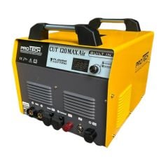 Máy cắt plasma Protech CUT 80Max Air sử dụng nguồn khí nén từ bên trong hoặc bên ngoài và tích hợp chế độ hàn que