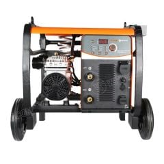 Máy cắt plasma Jasic CUT80DN L233 Tích hợp sẵn khí nén. Trang bị chức năng hàn que, cắt Plasma có thể cắt thường và cắt lưới.