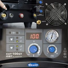 Máy cắt plasma Riland Cut 100GT cắt đẹp phôi dày đến 20mm và cắt phá tối đa 30mm