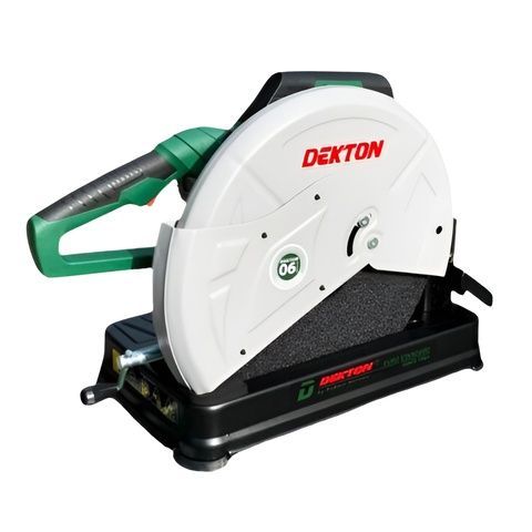 Máy cắt sắt Dekton DK-355 Công suất 2800W. Hệ thống bảo vệ mạnh mẽ và giảm rung hiệu quả