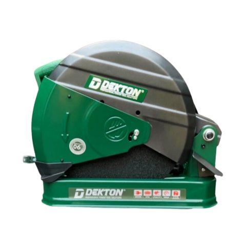 Máy cắt sắt Dekton DK-CS2850A Trang bị công suất máy đến 2850W. Mô tơ dây đồng 100%