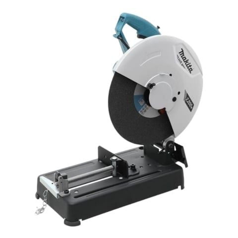 Máy cắt sắt bàn Makita M2403B Công suất 2200W và tốc độ không tải tối đa 3800 vòng/phút.
