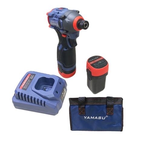 Máy chuyên vít Yamasu YMS-M16CV Lực siết tối đa 160Nm. Trang bị 2 pin 1 sạc và túi đựng