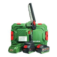Máy cưa xích pin Akuza CX06BL Pro kích thước xích 6 inch cùng tốc độ lưỡi cưa đạt 7m/s