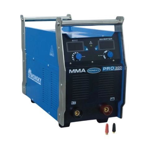 Máy hàn que Hồng Ký MMA 300Pro hàn que 5.0mm liên tục, tự động bù hồ quang Arc Force