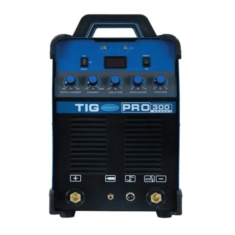 Máy hàn tig Hồng Ký TIG 300Pro tích hợp hàn hai chức năng MMA(que) và TIG. Hàn được que hàn 5.0mm