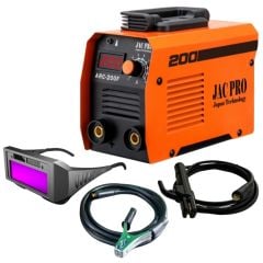 Máy hàn que mini Jacpro ARC 200F Chuyên hàn kéo que 2li5 liên tục, hỗ trợ 3li2 số lượng lớn. Trang bị công nghệ Nhật Bản